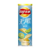 90g 乐事无限薯片 青柠味 potato chips lime flavor
