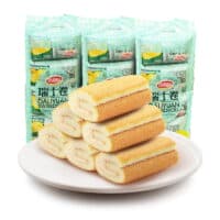 200G达利园香蕉味瑞士卷 Swiss roll banana flavored