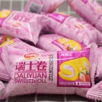 200g 达利园瑞士卷 草莓味 Swiss roll strawberry flavored
