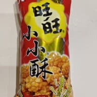 60g 旺旺 小小酥 黑胡椒味 little rice cracker black pepper flavor