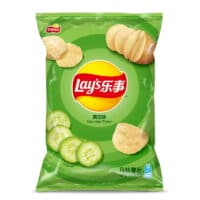 70g 乐事薯片 黄瓜味 potato chips cucumber flavor