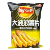 70g 乐事 大波浪薯片 香脆烤鸡翅味 wave potato chips roasted chicken wing