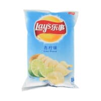 70g 乐事薯片 青柠味 potato chips lime flavor