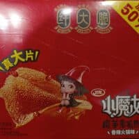 27g*20 卫龙小魔女魔芋素毛肚 香辣火锅味 konjac tripe spicy hotpot flavor