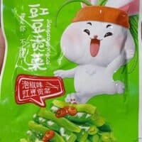 30g口味兔豇豆贡菜泡椒味 kou wei tu ivy mosses