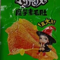 27g 卫龙小魔女魔芋素毛肚 酸辣火锅味 konjac tripe hot and sour hotpot flavor