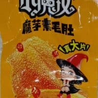27g 卫龙小魔女魔芋素毛肚 麻酱火锅味 konjac tripe sesame sause hotpot flavor