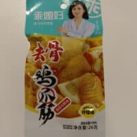 26g 乖媳妇鸡脚筋 柠檬味 chicken feet lemon flavor