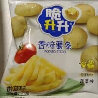 20g 脆升升 香脆薯条 番茄味 potato sticks tomato flavor