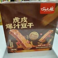 20g*20 巧大娘 虎皮爆汁豆干 原味 fried tofu original flavor