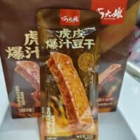 20g 巧大娘 虎皮爆汁豆干 原味 fried tofu original flavor