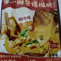 112g 卤叮当 麻将爆肚脆 即食魔芋 香辣味 instant konjac spicy flavor