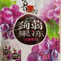 120g 喜之郎 蒟蒻果冻 红葡萄味 konjac jelly red grape flavor