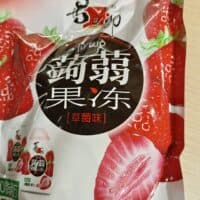 120g 喜之郎 蒟蒻果冻 草莓味 konjac jelly strawberry flavor