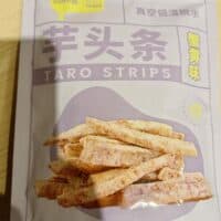 100g lubee酱 芋头条 蟹黄味 Taro sticks crab flavor