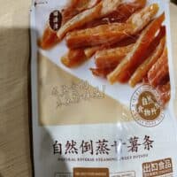100g 膳源泽 自然倒蒸甘薯条 steaming sweet potato sticks
