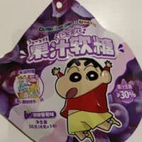 56g 小新果汁软糖 葡萄味 juice soft sweets grape flavor