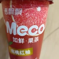 400ml 香飘飘MECO 桃桃红柚 peach & grapefruit juice