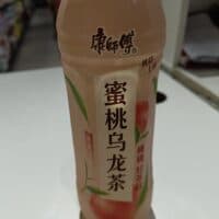 500ML 康师傅 蜜桃乌龙茶 peach green oolong tea