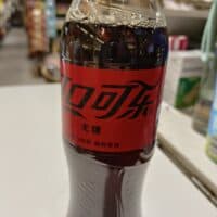 500ml 可口可乐 无糖 Coca-cola sugarless cola flavored drink