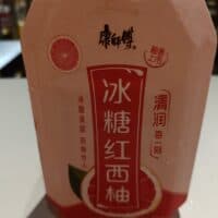 1l 康师傅 冰糖红西柚 Red grapefruit with rock sugar
