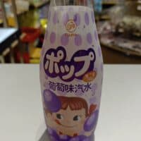 410ml 不二家 葡萄味汽水 grape flavor soda