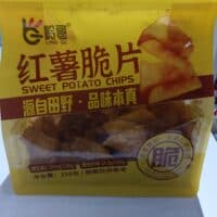 258g 岭哥 红薯脆片 sweet potato chips