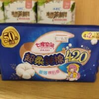 七度空间卫生巾4+2片柔薄sanitary napkin