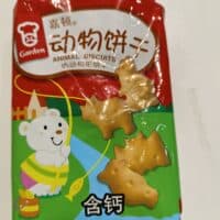100g 嘉顿 动物饼干  animal biscuits