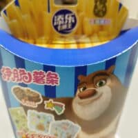15g 添乐卡通王 伊脆薯条 牛肉味 crispy French fries beef flavor
