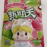 85g 新期天 mini棒棒软糖 白桃味+卡曼橘味 mini lollipop peach and orange flavor