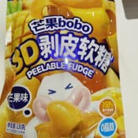 130g 新期天 3D剥皮软糖 芒果味 peelable fudge mango flavor