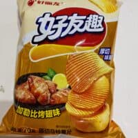 70g 好友趣 原切马铃薯片 加勒比烤翅味 potato chips Caribbean grilled wing flavor
