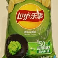 70g 乐事薯片 清新芥香味 potato chips wasabi flavor