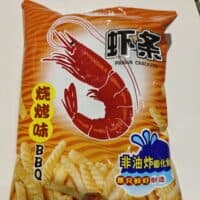 80g 四洲 虾条 烧烤味 prawn crackers BBQ flavor