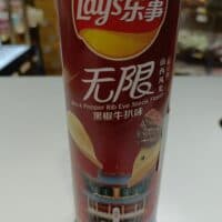 90g 乐事无限薯片 黑椒牛扒味 black pepper rib steak flavor