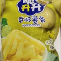 100g 脆升升 香脆薯条 海盐柠檬味 potato sticks sea-salt and lemon flavor