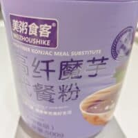 500g 高纤魔芋代餐粉 high fiber konjac meal substitute