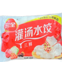 三全 灌汤水饺 三鲜 455G