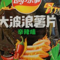 乐事 大波浪薯片 辛辣味 135克