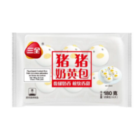三全猪猪奶黄包 180G