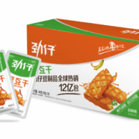 劲仔 厚豆干 泡椒味 400G