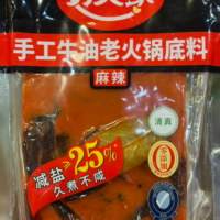 好人家手工牛油老火锅底料麻辣 200G