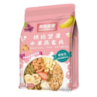 美粥食客 烘焙坚果水果燕麦片 400G