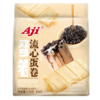 Aji 流心蛋卷 波波奶茶味 218G