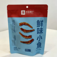 良品铺子 鲜味小鱼 香辣味 105G