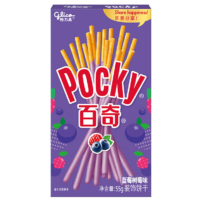 格力高 百奇 蓝莓树莓味 55G