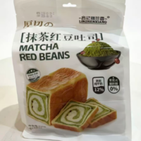 合记林珍香 抹茶红豆吐司 320G
