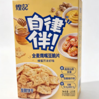 煌记全麦鹰嘴豆脆片 蜂蜜芥末虾味120g