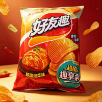 好丽友 韩国泡菜味薯片125G